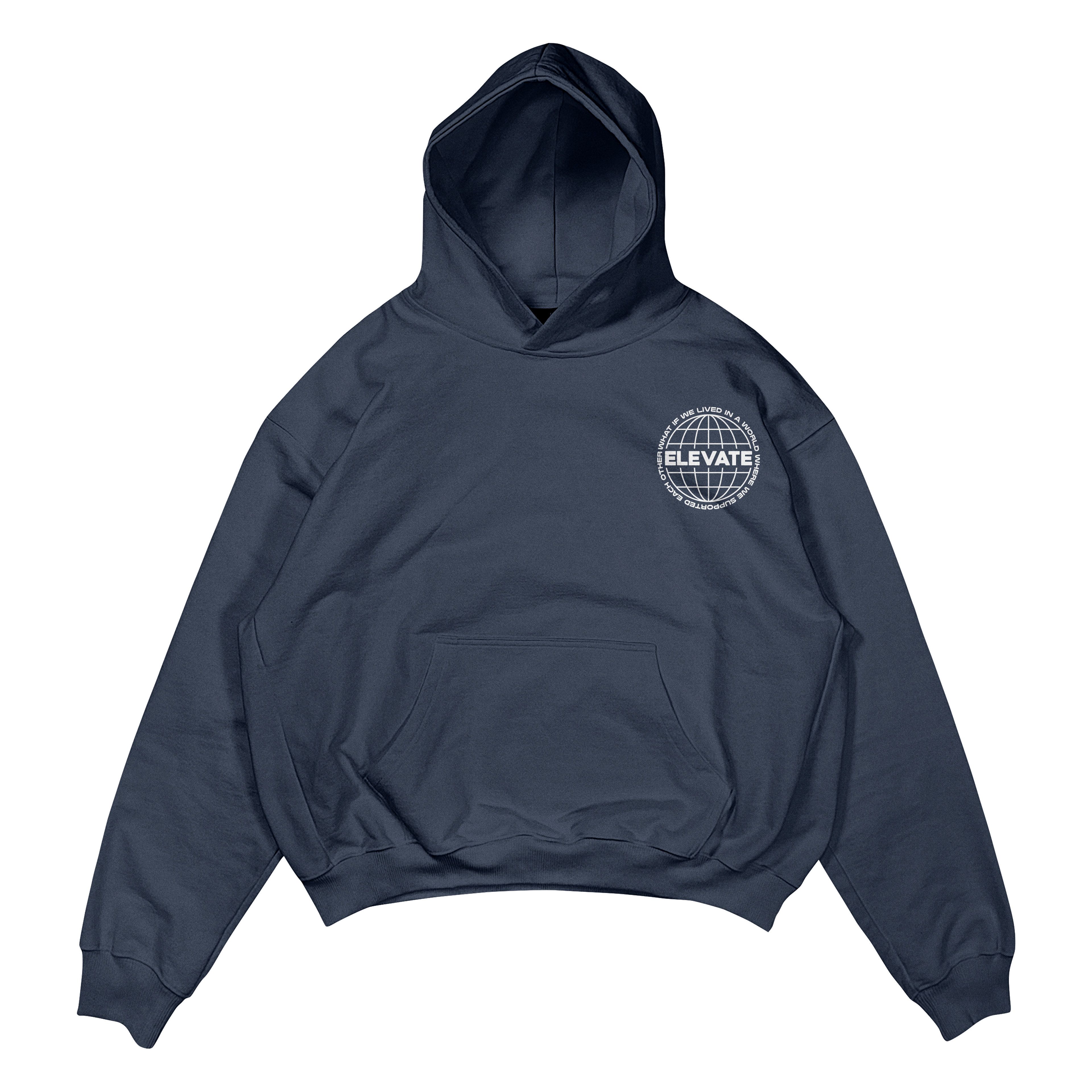 Elevate Hoodie “Navy Blue”