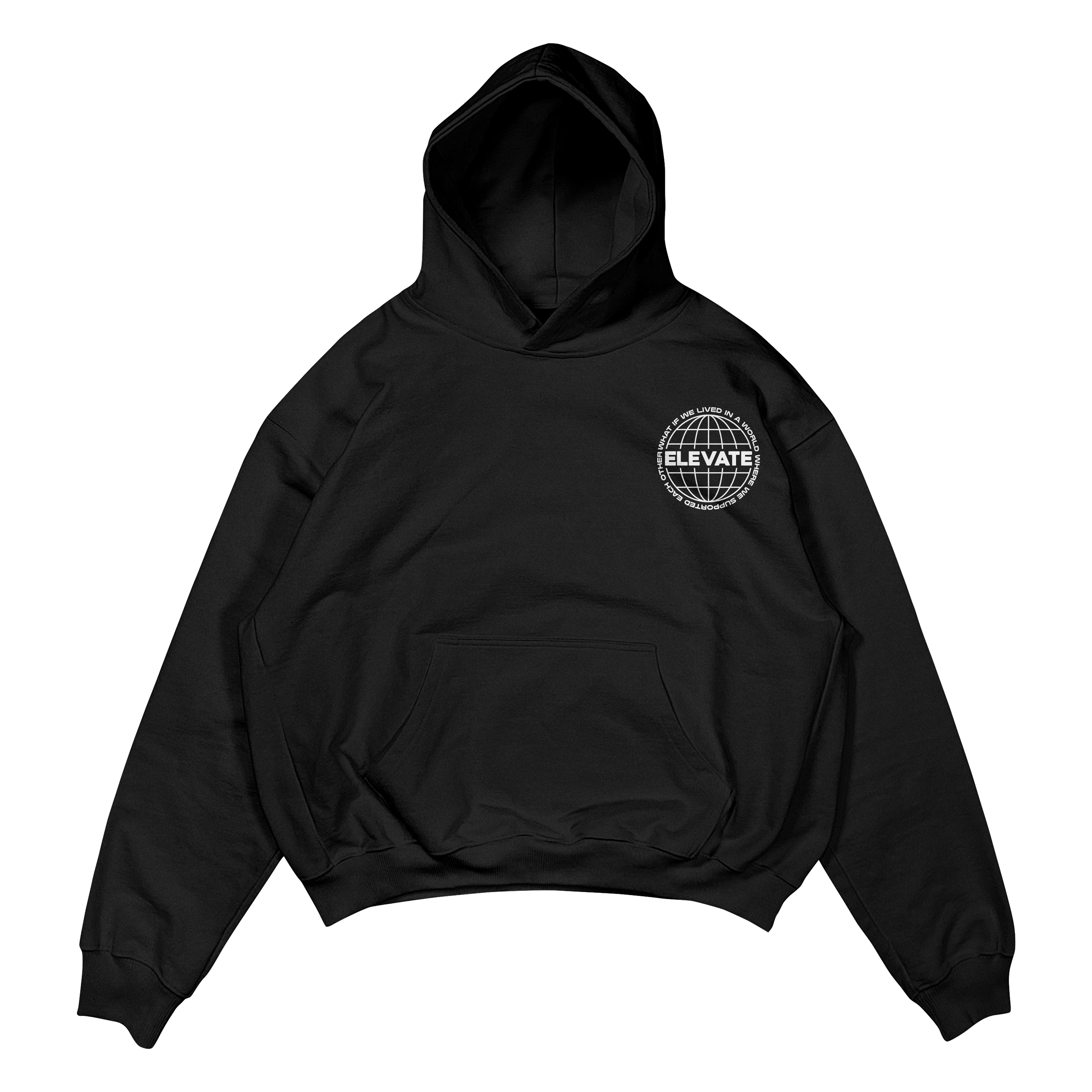 Elevate Hoodie “Black”