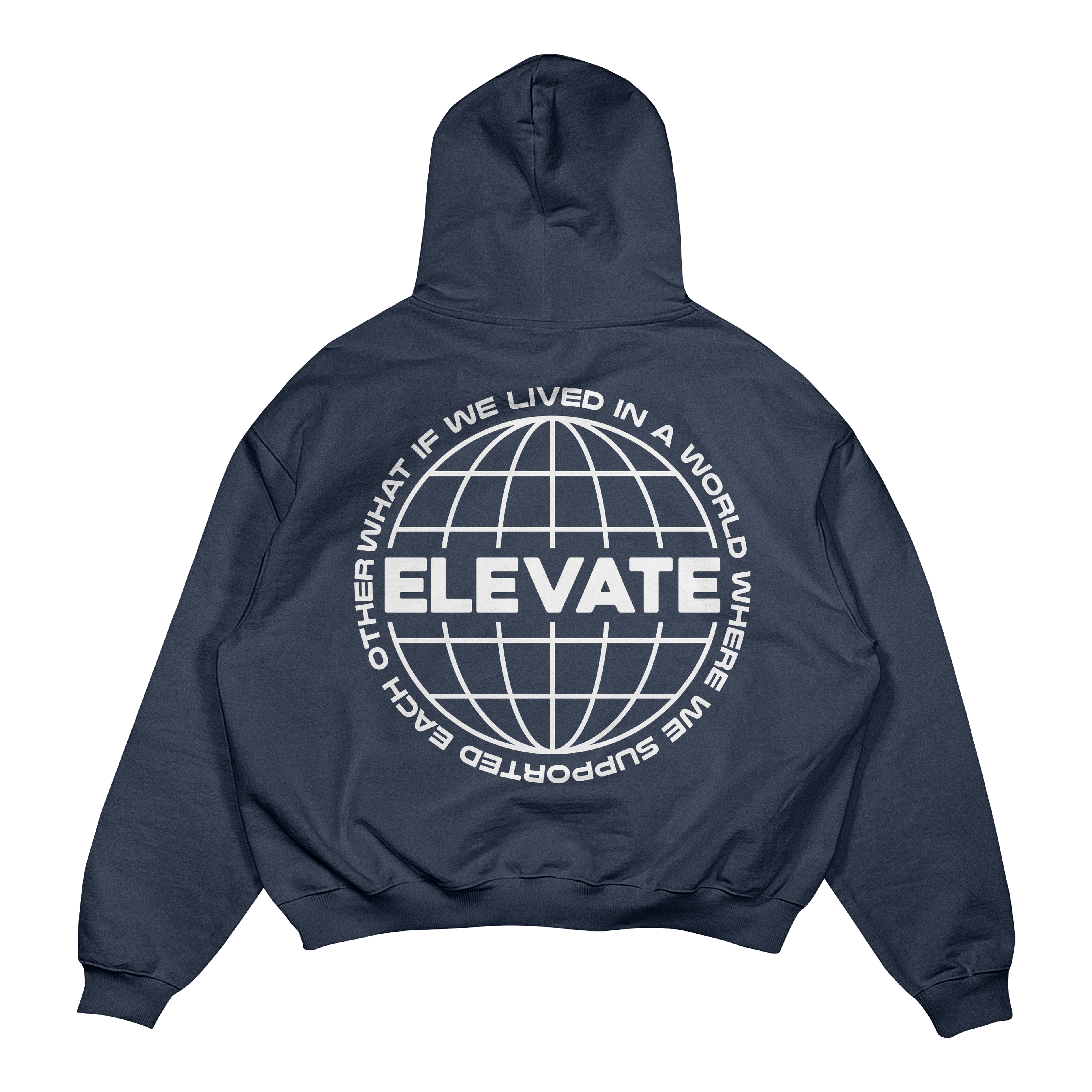 Elevate Hoodie “Navy Blue”