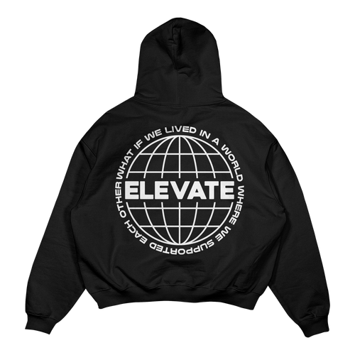 Elevate Hoodie “Black”